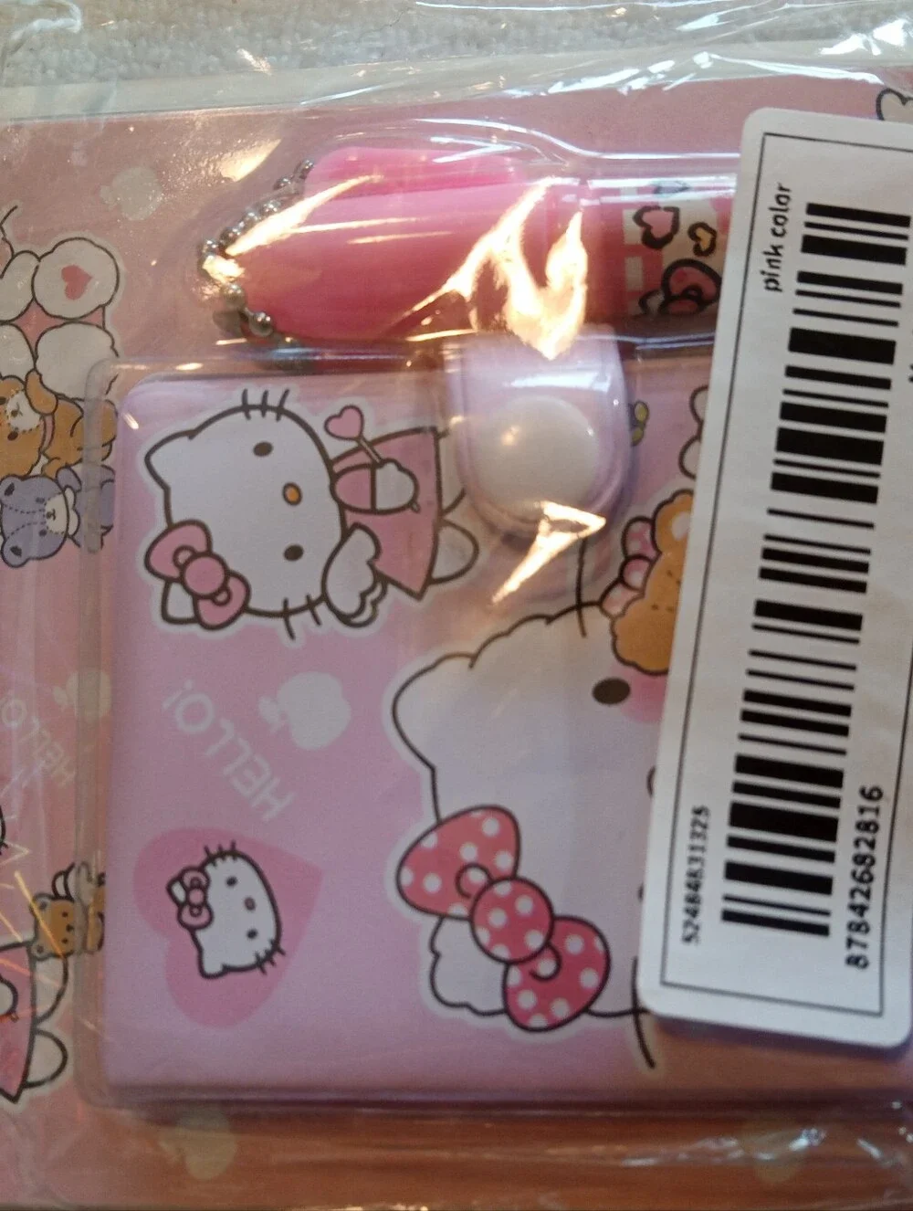 Girls Fun Set: Unicorn Purse,  Rings, Hello Kitty Book/Pen, Fingernails